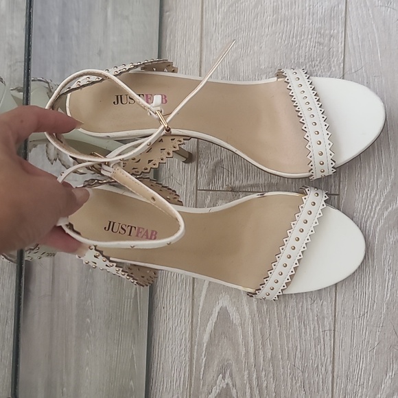 Mint Condition Just Fab Heels - Picture 1 of 9